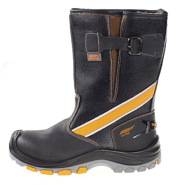 Сапоги рабочие шерстяной мех размер 40 черные Мистраль Ultra (128732)