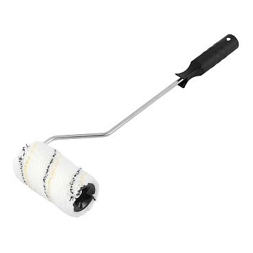 Валик микрофибра 100 мм d42 мм ворс 9 мм для водной основы с ручкой удлиненный Hesler Gamburg