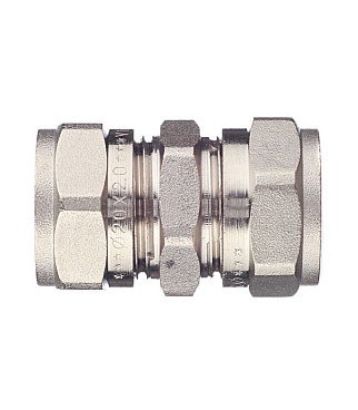 Соединитель прямой VALTEC (VTm.303.N.002020) 20 обж(ц) х 20 обж(ц)