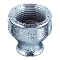 Муфта переходная Gebo Platinum (240-25V) 1 ВР(г) х 1/2 ВР(г) чугунная оцинкованная