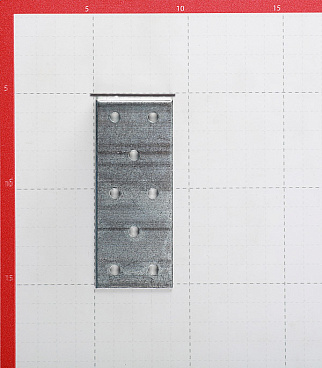 Уголок соединительный оцинкованный 100х100х40х2 мм