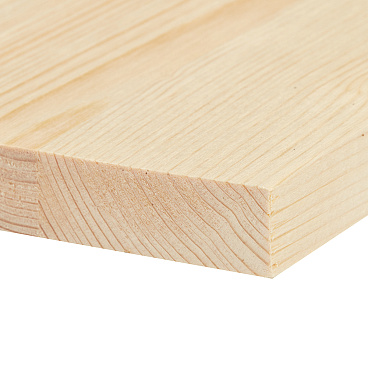 Щит мебельный хвоя 1600х200х18 мм сорт АВ клееный