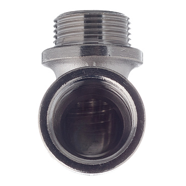 Угол Stout 3/4 ВР(г) х 3/4 НР(ш) с упором никелированный (SFT-0016-000034)