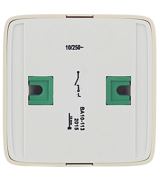 Выключатель Hegel Alfa одноклавишный накладной слоновая кость (ВА10-113-01)