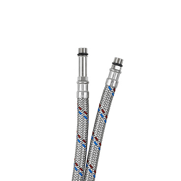 Подводка гибкая для смесителя Mateu 1/2 ВР(г) х М10 штуцер 35 мм 60 см (721060086/THP/678567)