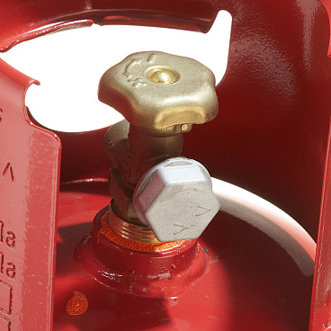 Баллон газовый пропановый НЗГА с предохранительным клапаном 5 л