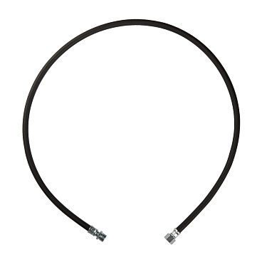 Шланг для газа резиновый 1/2 ВР(г) х 1/2 НР(ш) 150 см черный