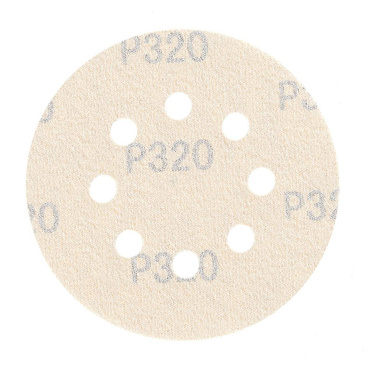 Диск шлифовальный КМ Gold d125 мм P320 на липучку бумажная основа (5 шт.)