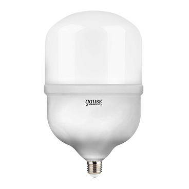 Лампа светодиодная Gauss E27 4000К 60 Вт 5400 Лм 180-240 В цилиндр T160 матовая