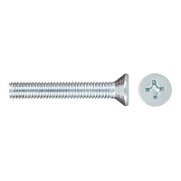 Винт оцинкованный M3x20 мм DIN 965 потайная головка (20 шт.)
