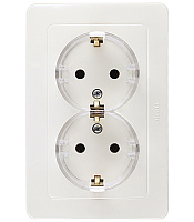 Розетка Hegel Master встраиваемая слоновая кость (РС16-381-01)