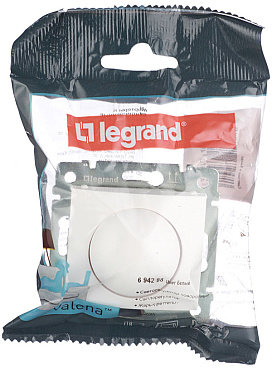 Диммер Legrand Valena встраиваемый белый (694288)