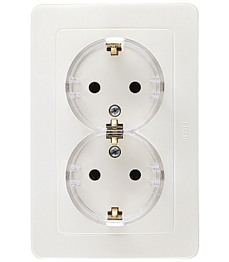 Розетка Hegel Master встраиваемая слоновая кость (РС16-381-01)