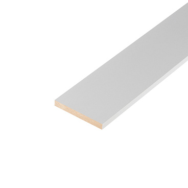 Наличник 70х8х2150 мм финишпленка серый прямой (1 шт.)