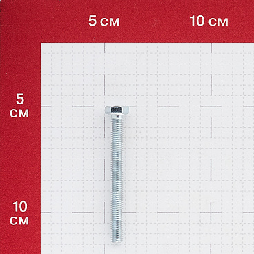 Болт оцинкованный M6x60 мм DIN 933 10,9 (3 шт.)