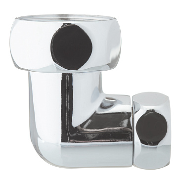 Соединитель угловой для полотенцесушителя 1 ВР(г) х 1/2 ВР(г) хром (2 шт.)