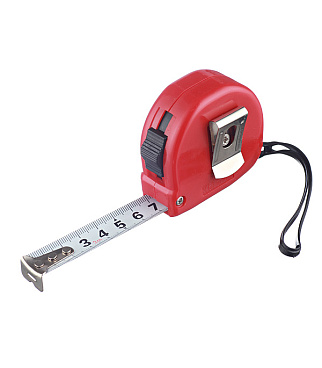 Рулетка с фиксатором 3 м x 16 мм