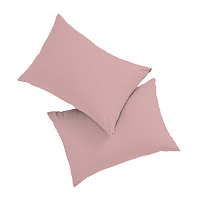 Наволочка 50х70 сатин пудровая Lorikeet Solo (2 шт.)