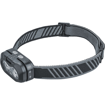 Фонарь налобный Navigator NPT-H46-ACCU светодиодный 1 LED 5 Вт аккумуляторный Li-Pol 1200 мАч пластик 8 режимов (95562)