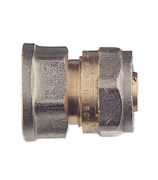 Соединитель прямой 16 обж(ц) х 1/2 ВР(г)