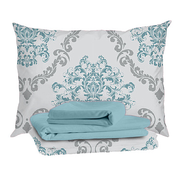 Комплект постельного белья 2-спальный тенсель Mona Liza Kate белый с простыней 215х240 см