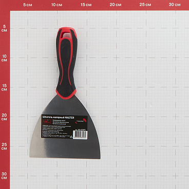Шпатель малярный Hesler Master 120 мм с эргономичной ручкой с противоскользящим рельефом (540-692875)