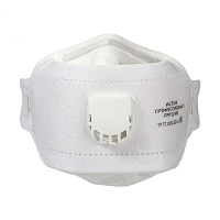 Респиратор Исток Про FFP3 с клапаном выдоха неформованный (10049)