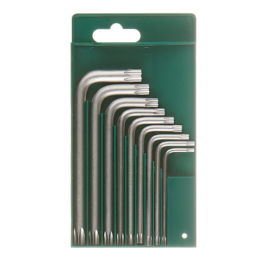 Набор шестигранных ключей Jonnesway Torx 10-50 мм (H07M09S) (9 шт.)