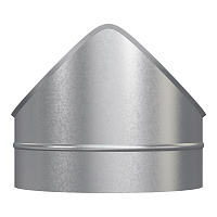 Врезка для круглых воздуховодов d250х250 мм оцинкованная