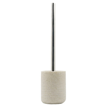 Ершик для унитаза Master House Sand напольный полирезин бежевый (75365)