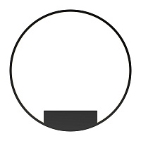 Настенный светильник (бра) Maytoni MOD058WL-L50BK