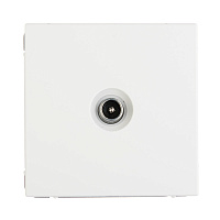 Розетка телевизионная Systeme Electric ArtGallery встраиваемая белая 1DB (GAL000191)