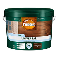 Антисептик Pinotex Universal 2 в 1 декоративный для дерева индонезийский тик 9 л