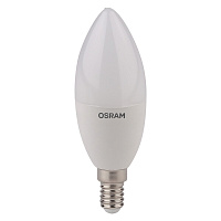 Лампа светодиодная Osram LED Star E14 4000К 7,5 Вт 806 Лм 220-240 В свеча матовая