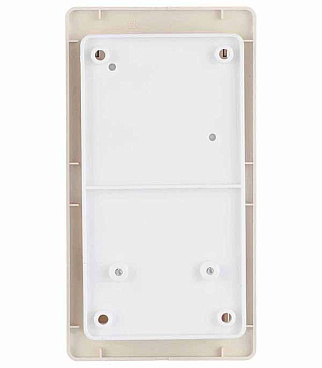 Блок выключатель и розетка Systeme Electric Glossa трехклавишный встраиваемый бежевый со шторками (GSL000278)