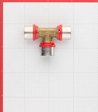 Тройник Tiemme 26(пресс) х 26(пресс) х 26(пресс)