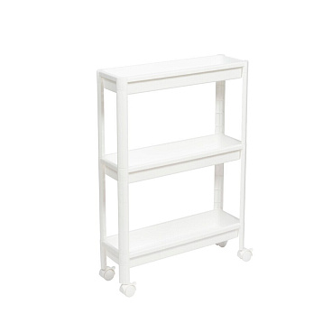 Стеллаж на колесах 755х530х175 мм Violet белый (782306)