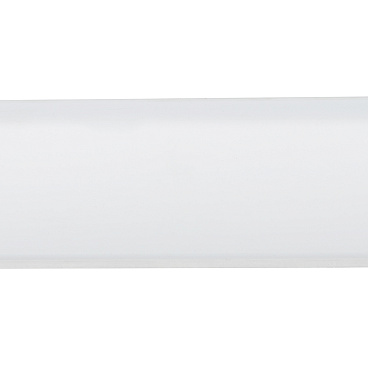 Плинтус ПВХ напольный Winart 55 мм белый матовый 2200 мм Г-профиль со съемной панелью