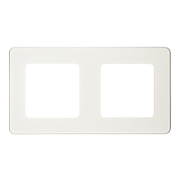 Рамка Legrand Inspiria двухместная жемчуг (673946)