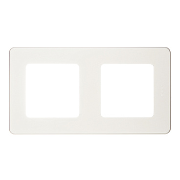 Рамка Legrand Inspiria двухместная жемчуг (673946)