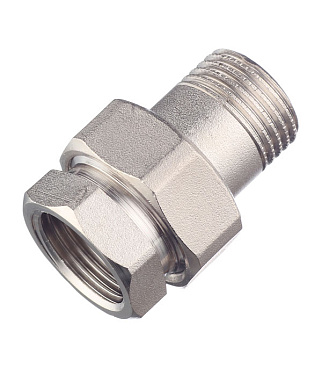 Американка прямая Stout 1/2 ВР(г) х 1/2 НР(ш) латунная (SFT-0041-000012)