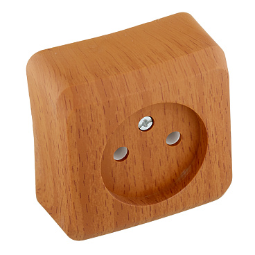 Розетка Systeme Electric Этюд накладная бук (PA16-001T)