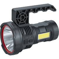 Фонарь прожекторный Navigator NPT-SP39-ACCU светодиодный 1 LED 3 Вт аккумуляторный Li-Ion 1200 мАч пластик 6 режимов (95563)