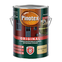 Антисептик Pinotex/Omnitex Original декоративный для дерева прозрачный основа CLR 2,5 л