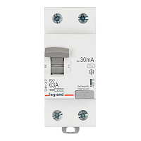 УЗО Legrand RX3 63А 1P+N тип AC 30 мА 10 кА (402026)