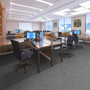 Ковролин бытовой Нева Тафт Астра 82 серый 4 м