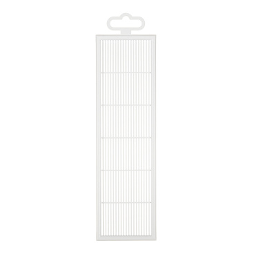 Решетка вентиляционная пластиковая переточная Era ДП 227х67 мм белая