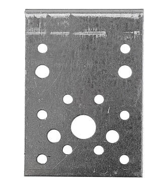 Уголок крепежный оцинкованный 90х90х65х2 мм