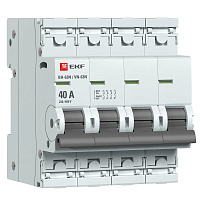 Выключатель нагрузки EKF PROxima ВН-63N 4Р 40А 400 В на DIN-рейку (S63440)