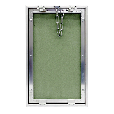 Люк ревизионный под плитку Практика Контур алюминиевый 300х500 мм скрытый нажимной